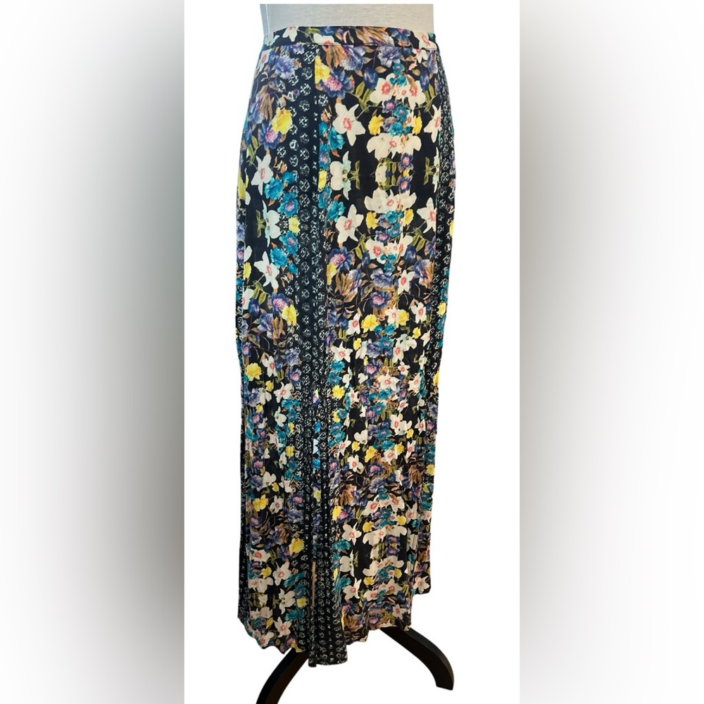 🔥 MINKPINK! GORGEOUS SLITTED FLORAL MAXI SKIRT! COOL GAUZY STYLE! FUN & FLIRTY! - Picture 11 of 12